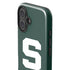 Michigan State University Spartans S iPhone 16 Plus Impact Case